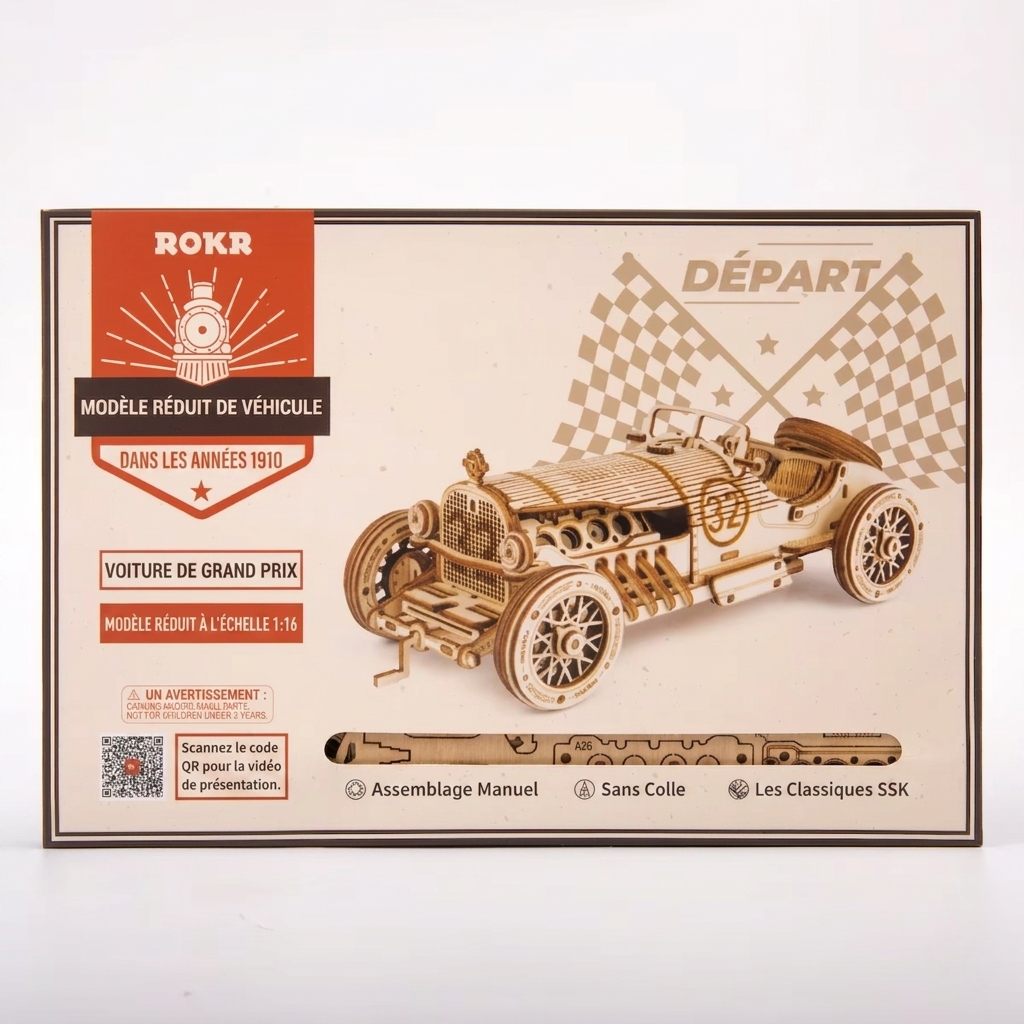 Voiture de Course Vintage à Construire