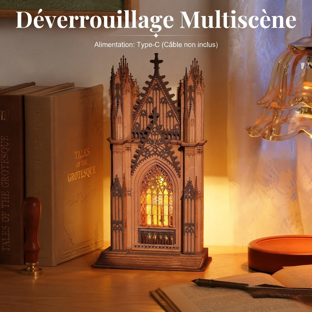 Cathédrale Gothique Miniature à Construire