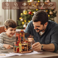 Boîte à Musique Fabrique de Noël à Construire