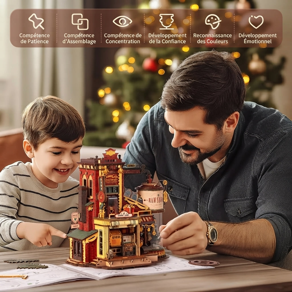 Boîte à Musique Fabrique de Noël à Construire