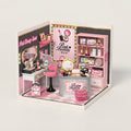 Boutique Beauté Rose Miniature Modulaire à Construire