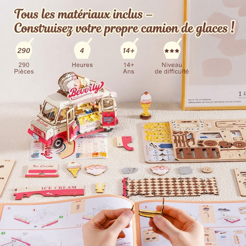 Camion à Glaces à Construire