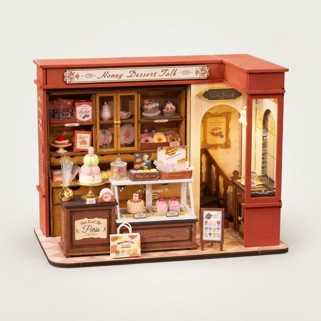 Pâtisserie Vintage Européenne à Construire