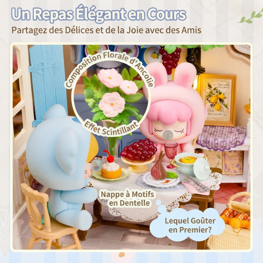 Jardin d'été Miniature à Construire