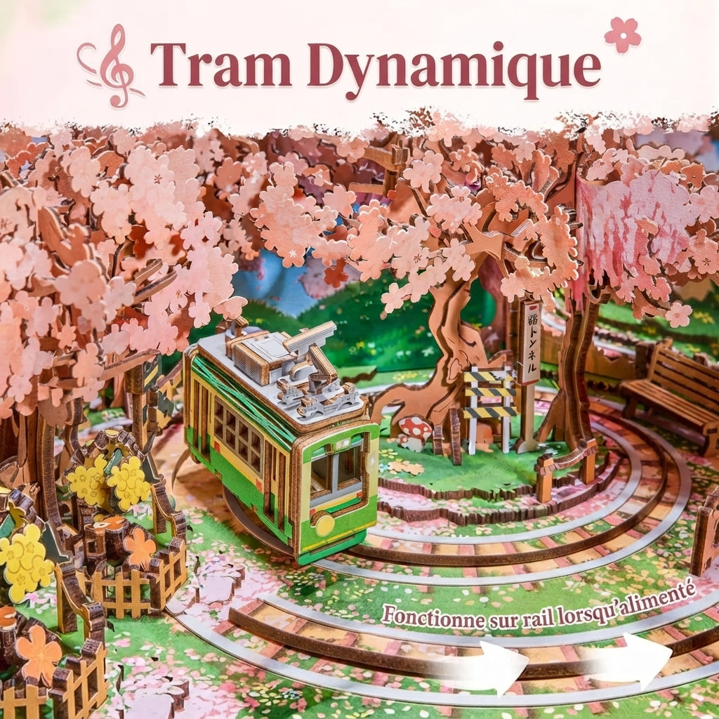 Télé Rétro Tramway Sakura à Construire