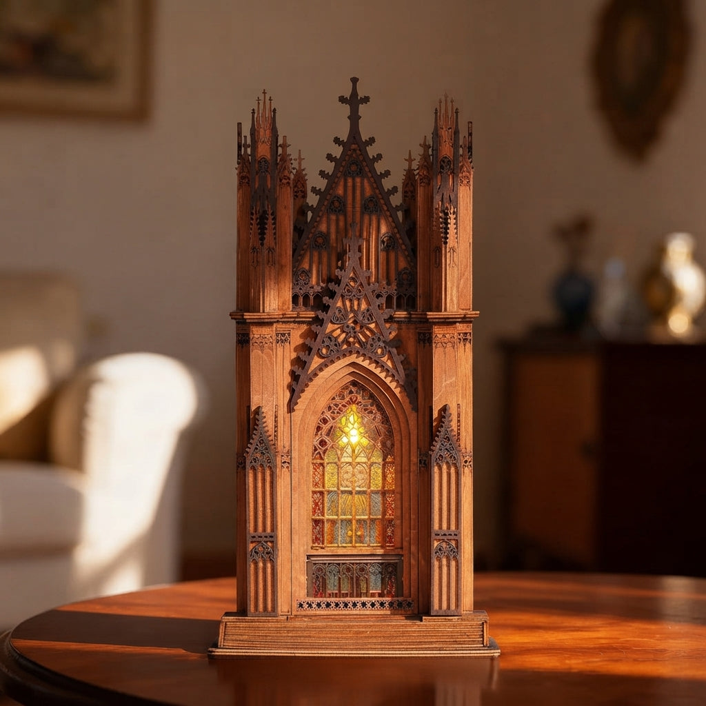Cathédrale Gothique Miniature à Construire