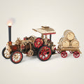 Locomotive à Vapeur en Bois à Construire