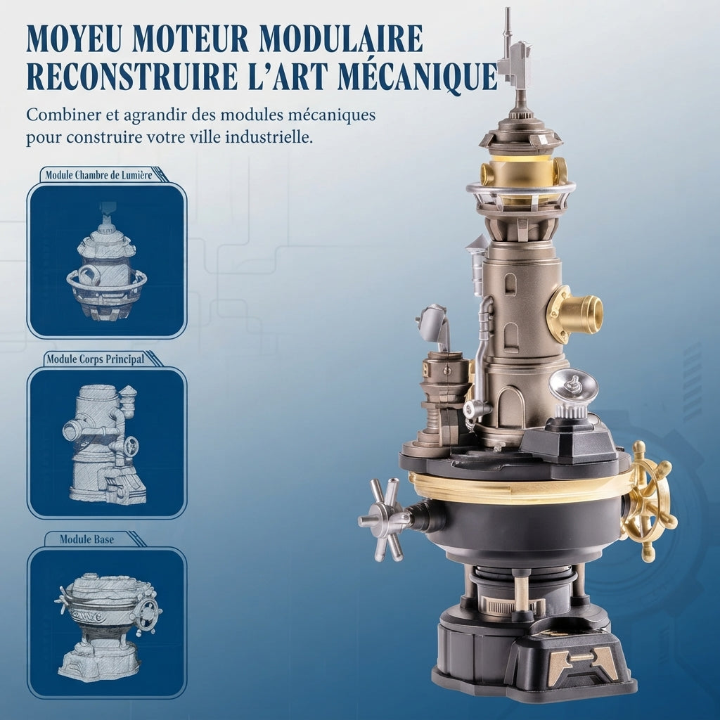 Phare Steampunk Mécanique à Construire
