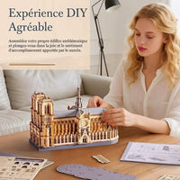 Notre Dame de Paris Puzzle 3D à Construire