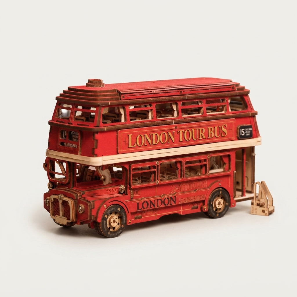 Maquette Bus Londonien à Construire