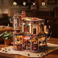 Fabrique de Café Puzzle 3D à Construire