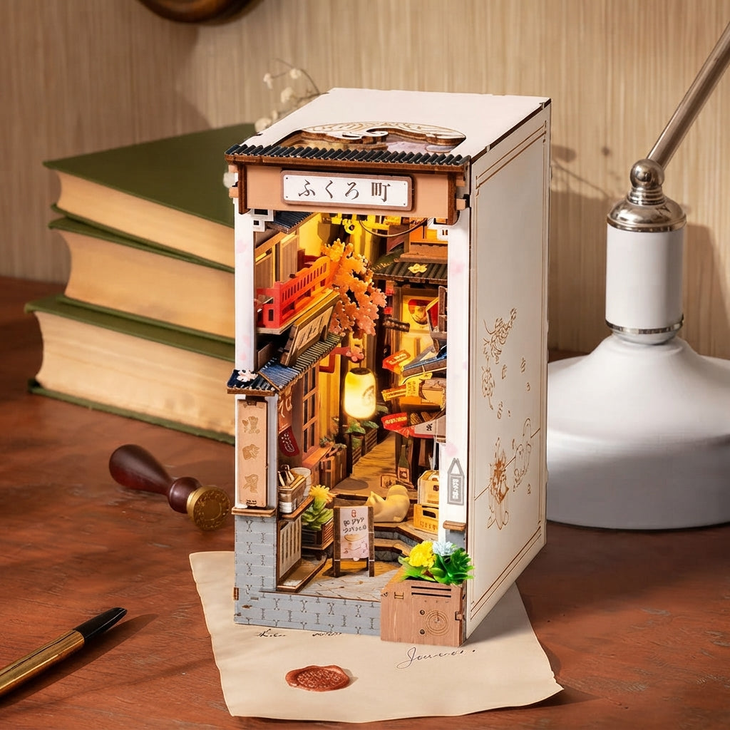 Book Nook Ruelle Japonaise Sakura