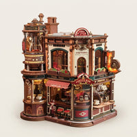 Fabrique de Café Puzzle 3D à Construire