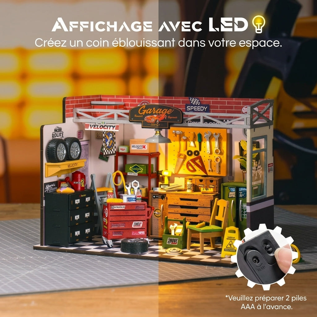 Garage Miniature Atelier à Construire