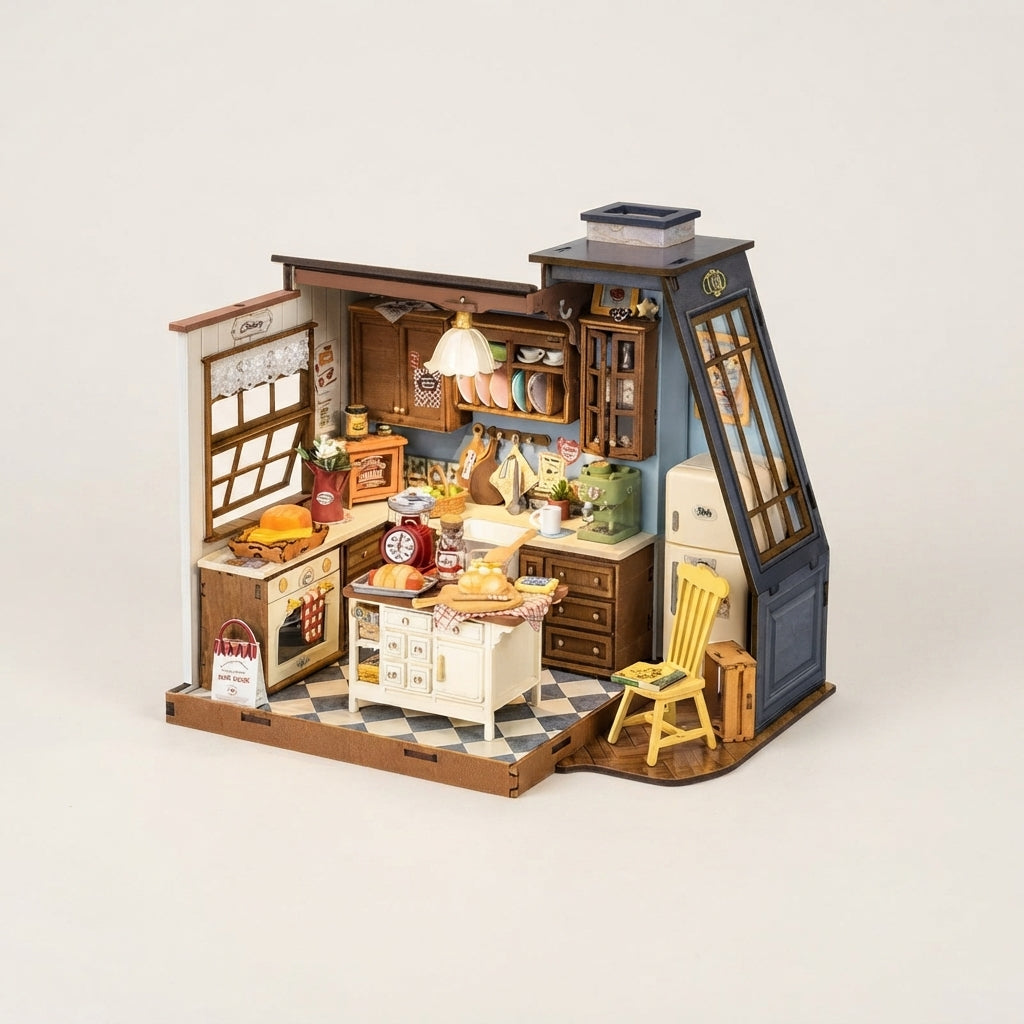 Diorama Cuisine à Construire