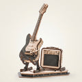 Maquette Guitare Électrique en Bois à Construire