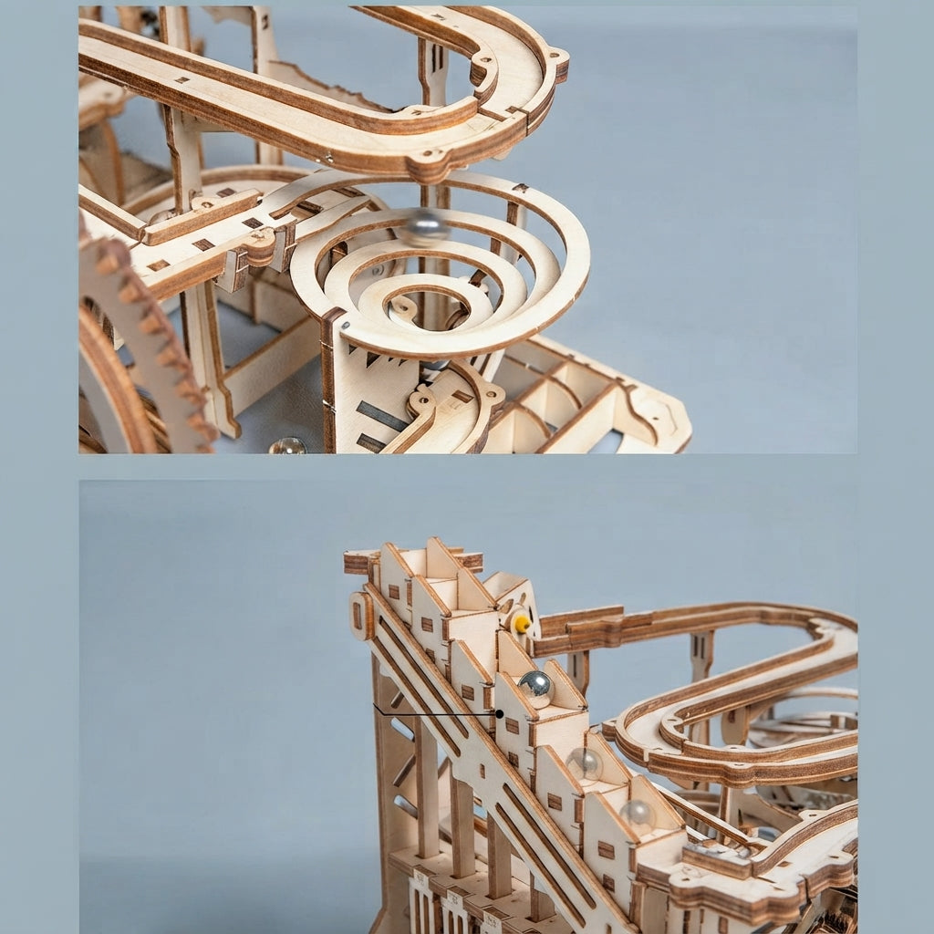 Circuit à Billes Roue à Aubes Mécanique à Construire