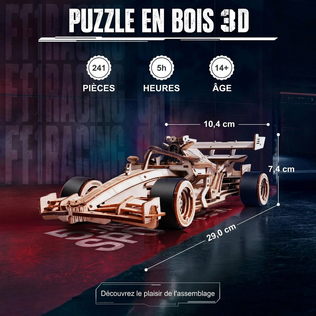 Voiture de Course Mécanique à Construire