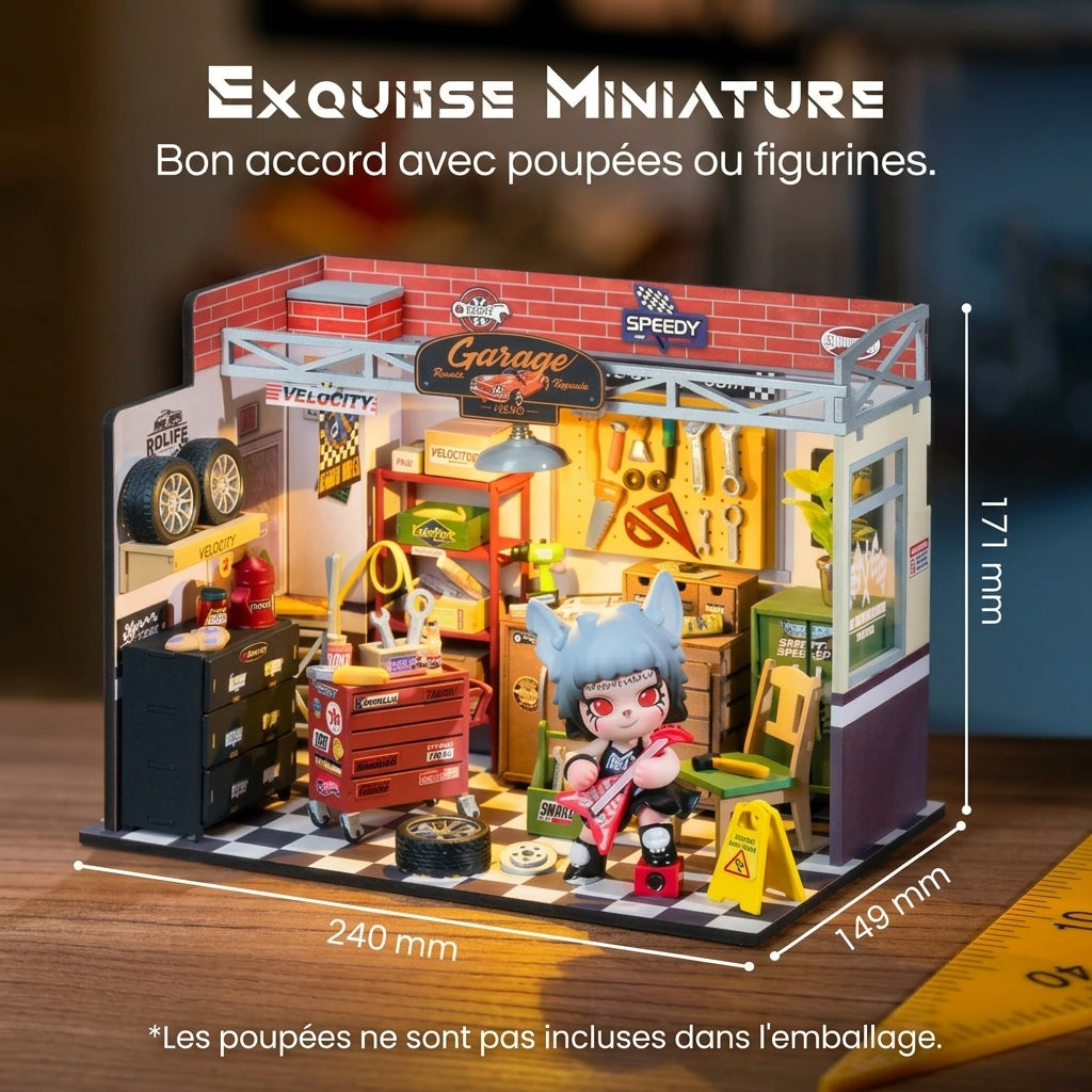 Garage Miniature Atelier à Construire