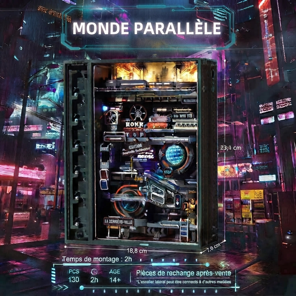Cité Futuriste Circuit à Billes à Construire