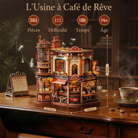 Fabrique de Café Puzzle 3D à Construire
