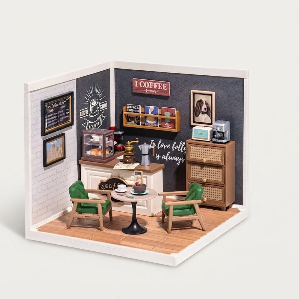 Café Miniature à Construire
