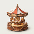 Grand Carrousel Animé à Construire