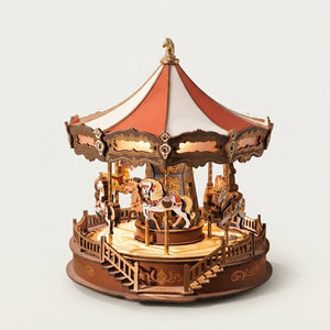 Grand Carrousel Animé à Construire