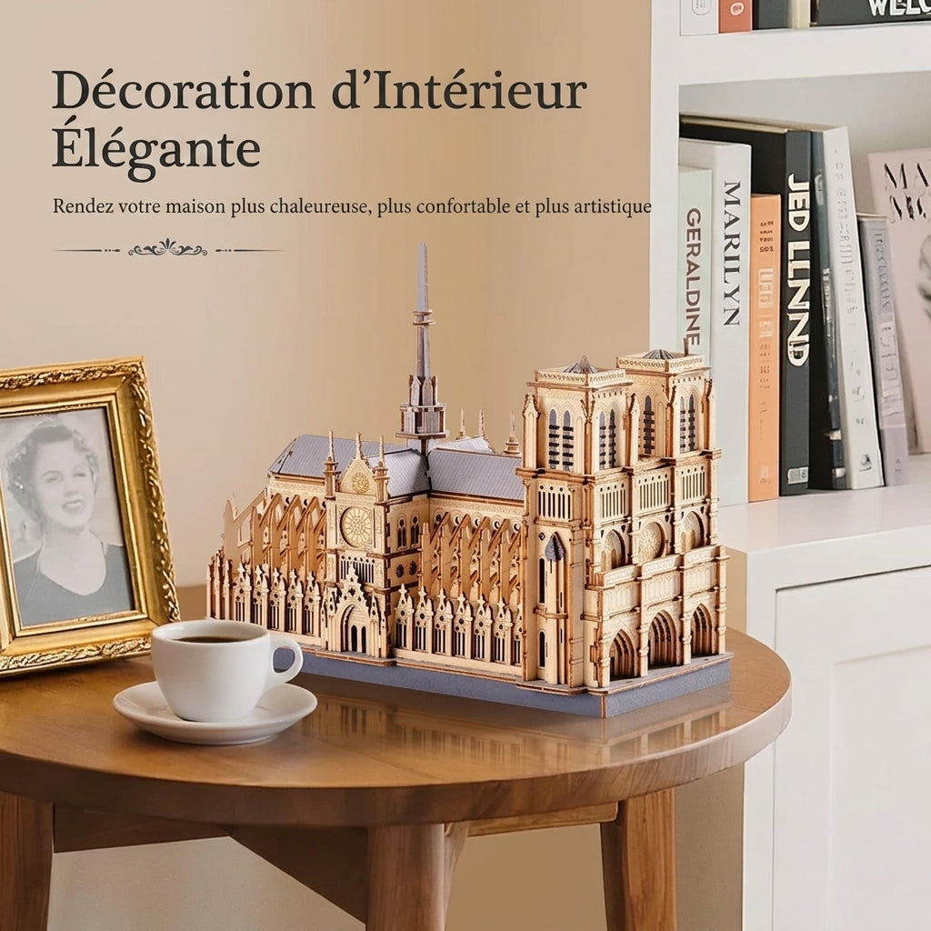 Notre Dame de Paris Puzzle 3D à Construire