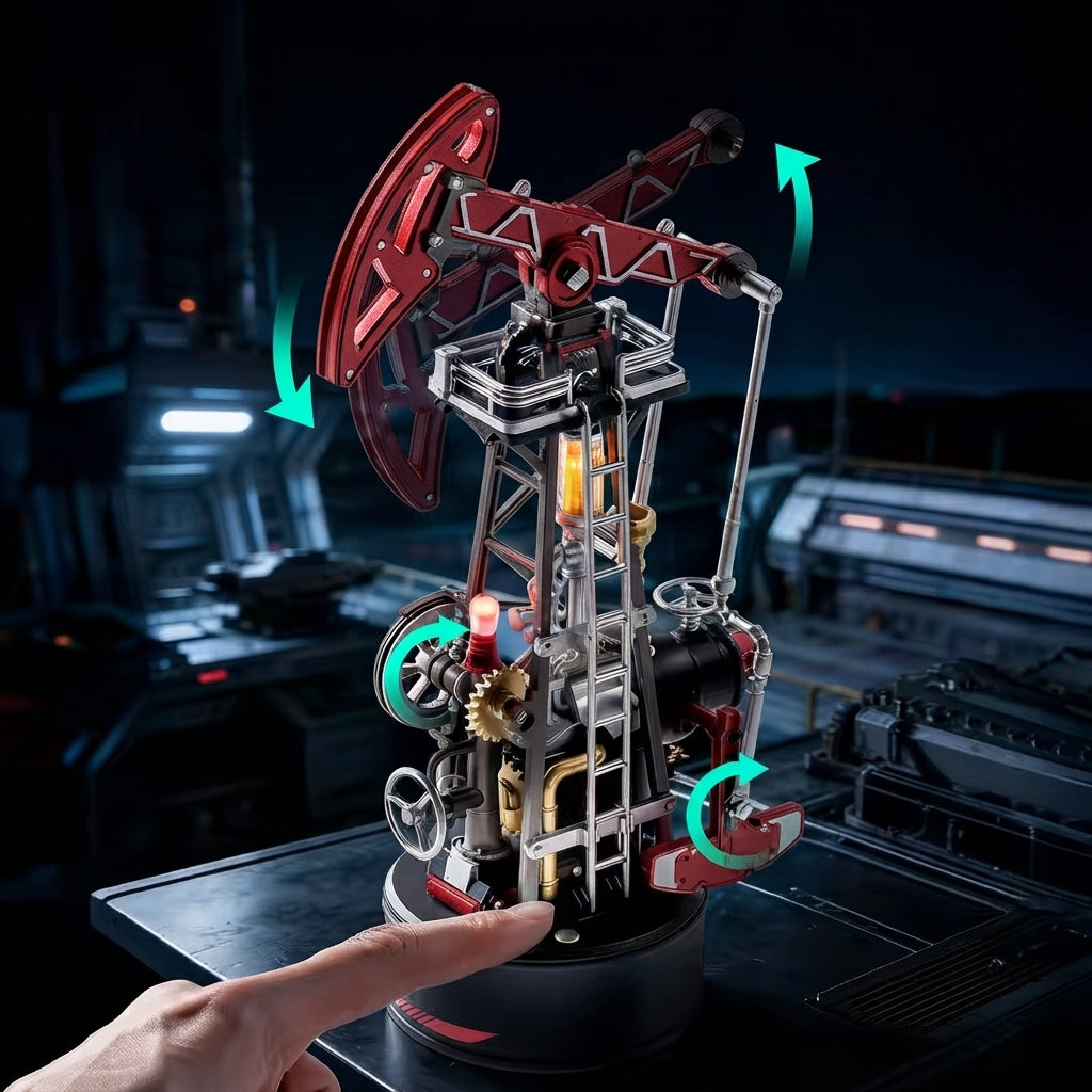Pompe à Pétrole Mécanique à Construire