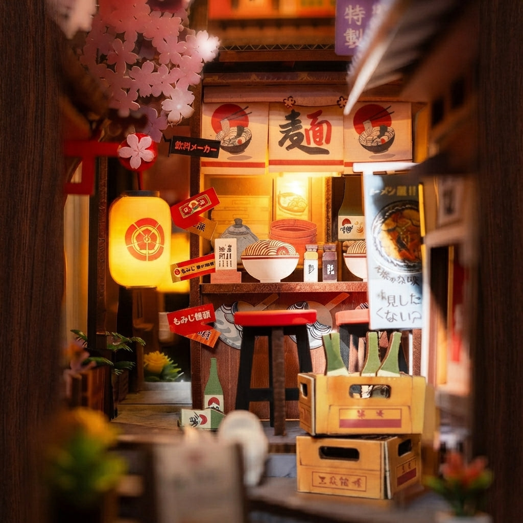 Book Nook Ruelle Japonaise Sakura