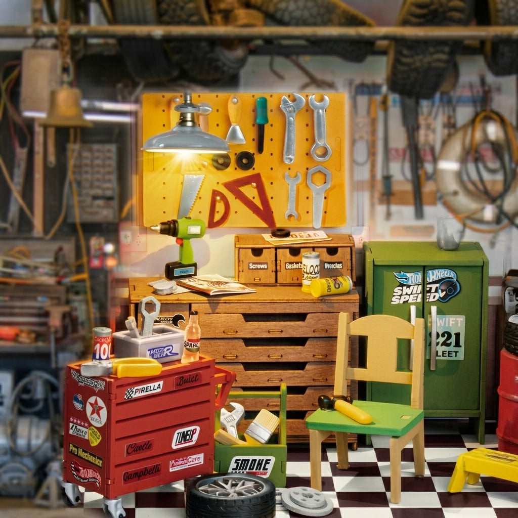 Garage Miniature Atelier à Construire