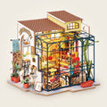 Maison aux Fleurs Miniature à Construire