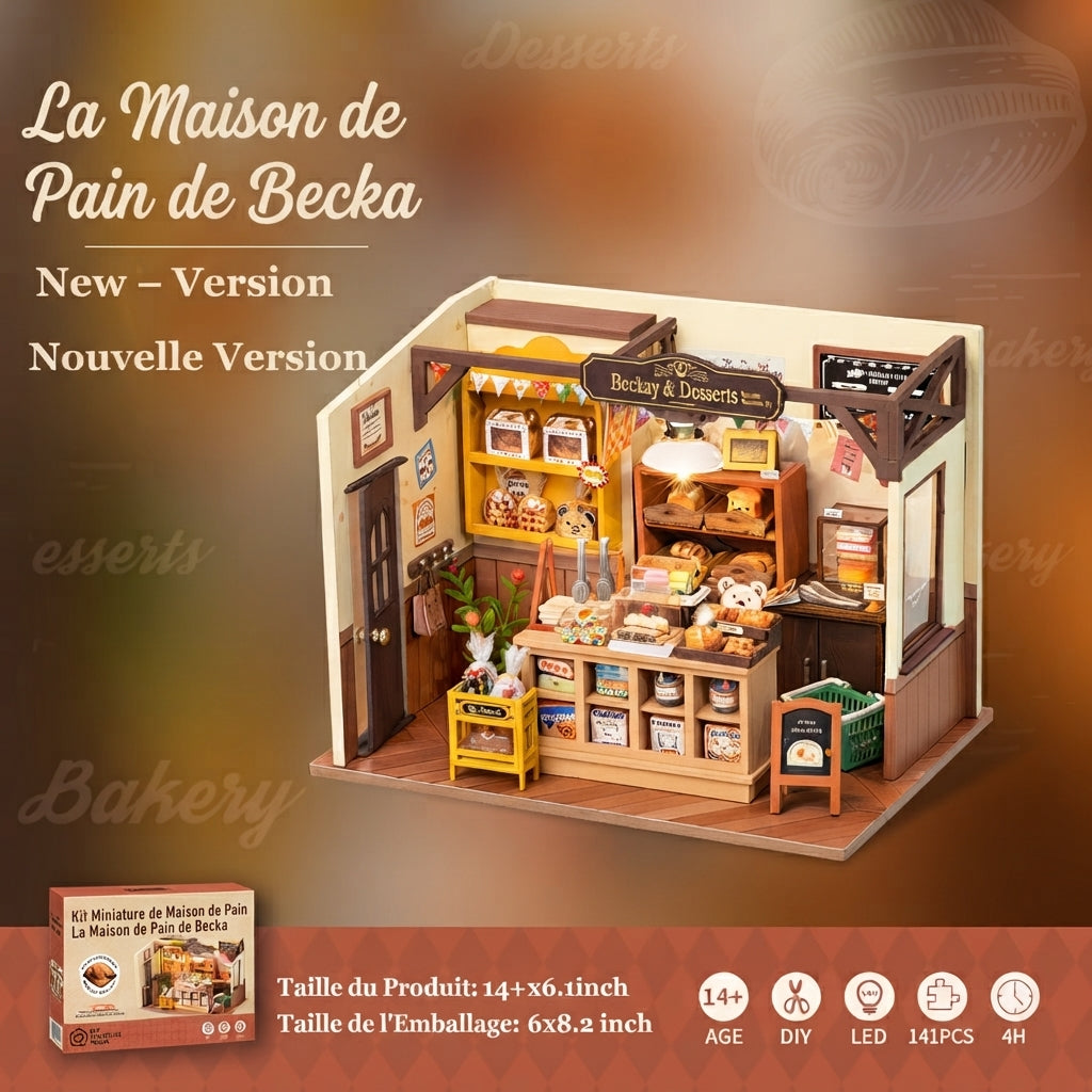 Boulangerie Miniature à Construire