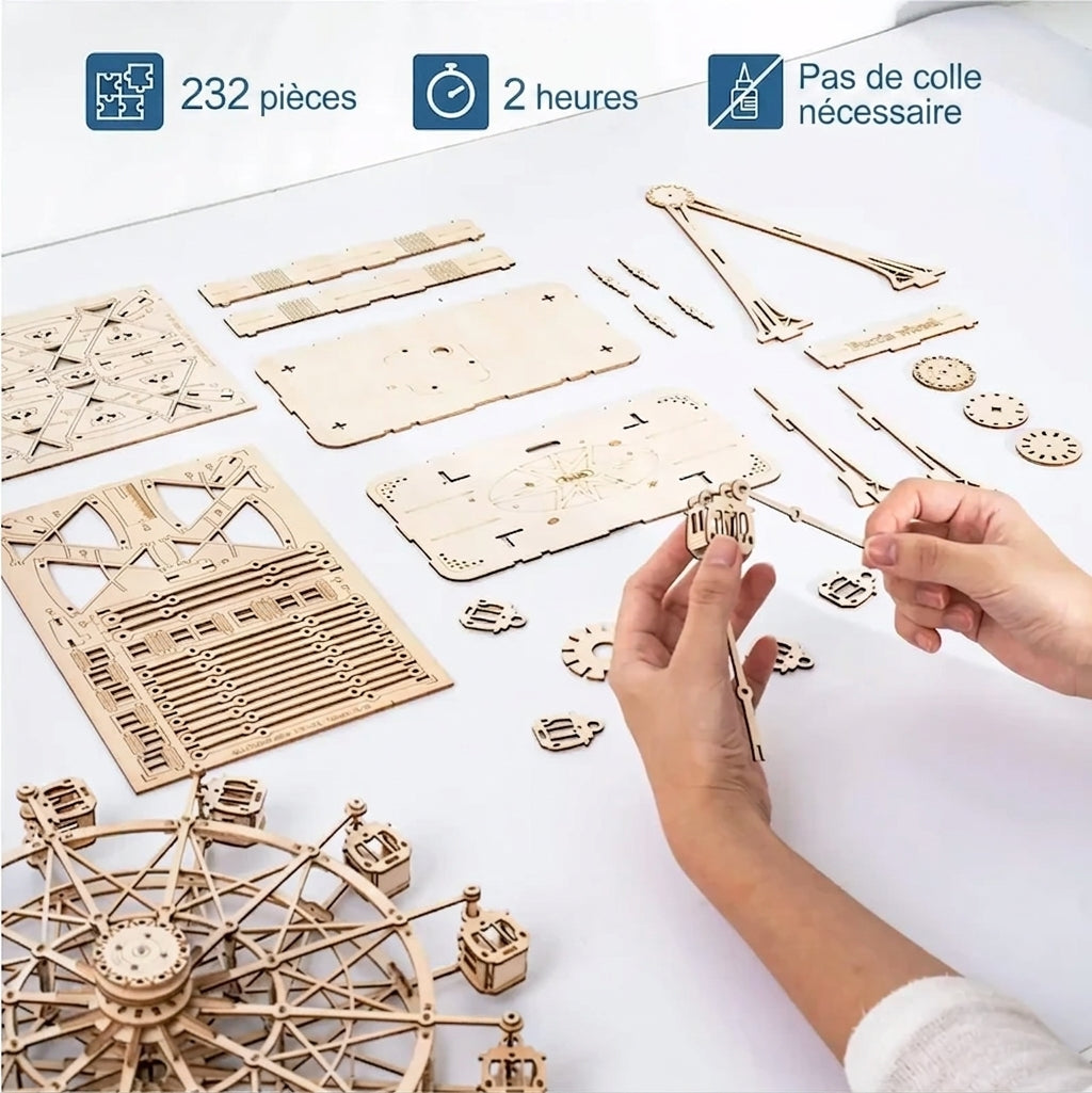 Boîte à Musique Grande Roue à Construire