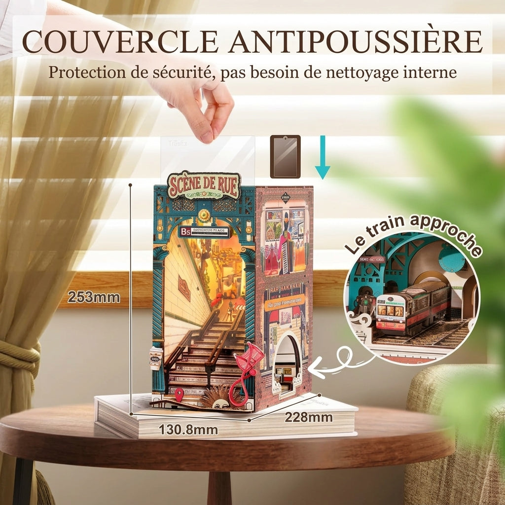 Book Nook Ruelle Européenne à Construire