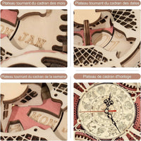 Horloge Murale Steampunk Zodiaque à Construire