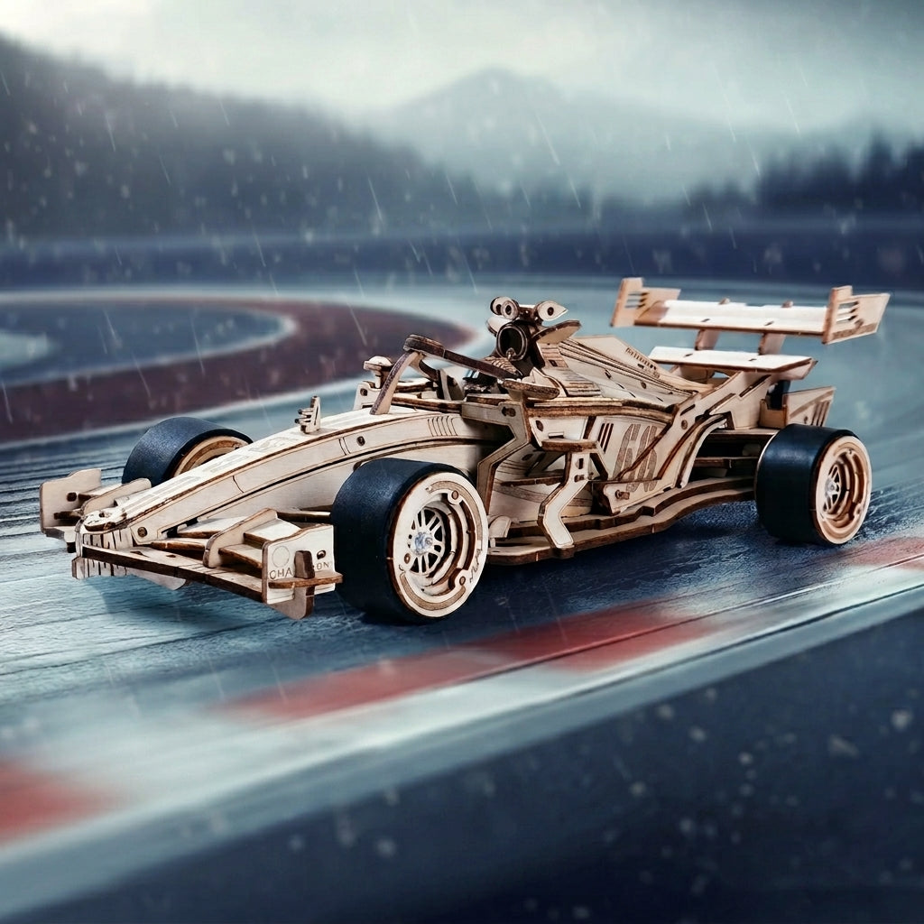Voiture de Course Mécanique à Construire