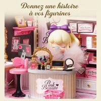 Boutique Beauté Rose Miniature Modulaire à Construire