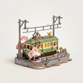 Maquette Bois Tramway Japonais à Construire