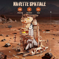 Navette Spatiale Lancement Mécanique à Construire