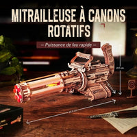 Mitrailleuse Rotative à Élastiques à Construire