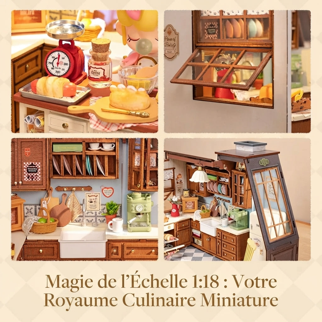 Diorama Cuisine à Construire