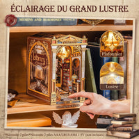 Book Nook Bibliothèque Enchantée à Construire