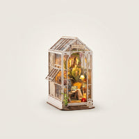 Book Nook Serre de Jardin Fleurie