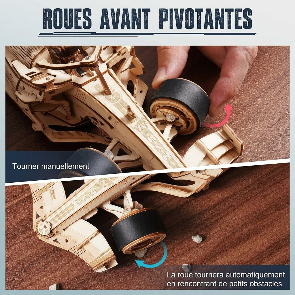 Voiture de Course Mécanique à Construire