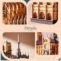 Notre Dame de Paris Puzzle 3D à Construire