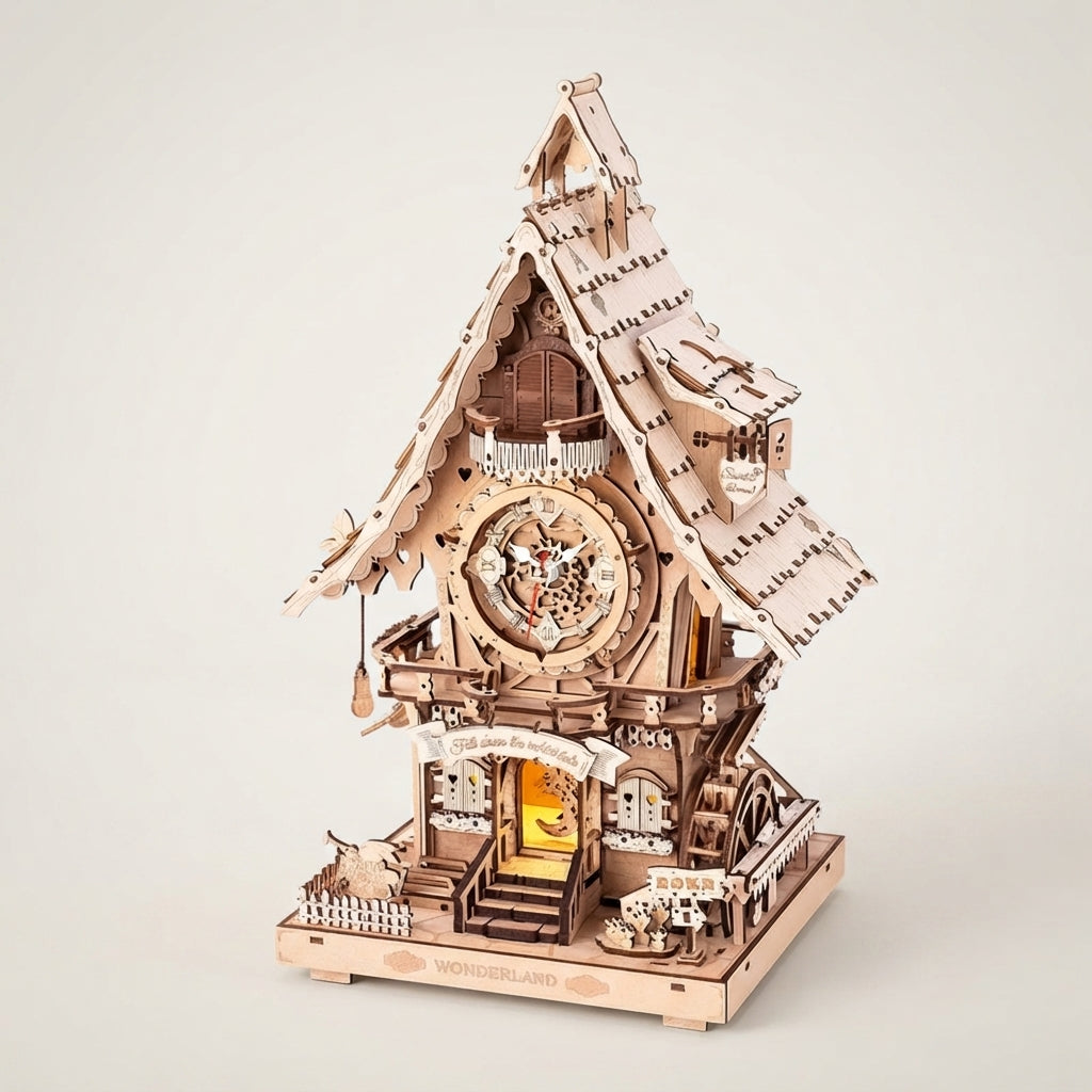 Horloge Coucou en Bois à Construire