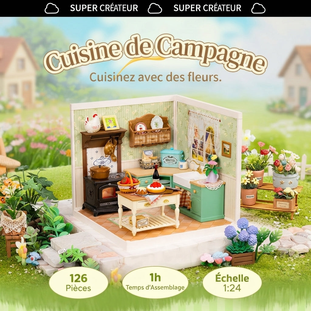 Cuisine de Campagne à Construire