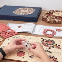 Horloge Murale Steampunk Zodiaque à Construire